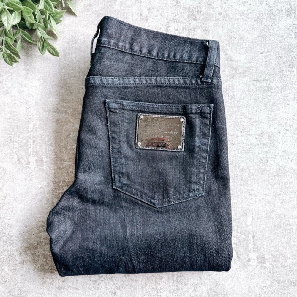 Ralph Lauren Straight Leg Mid Rise Dark Wash Jean Size 27